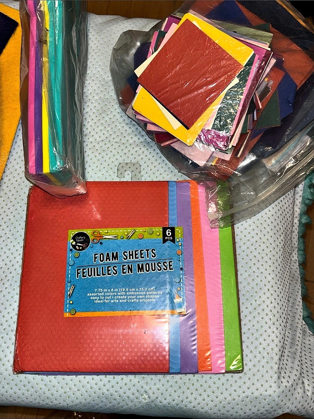 Crafter's Square Craft Foam and Felt Sheets Assorted Colors